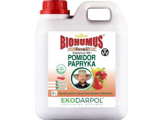 Nawóz BIOHUMUS EXTRA pomidor papryka 2 l Ekodarpol