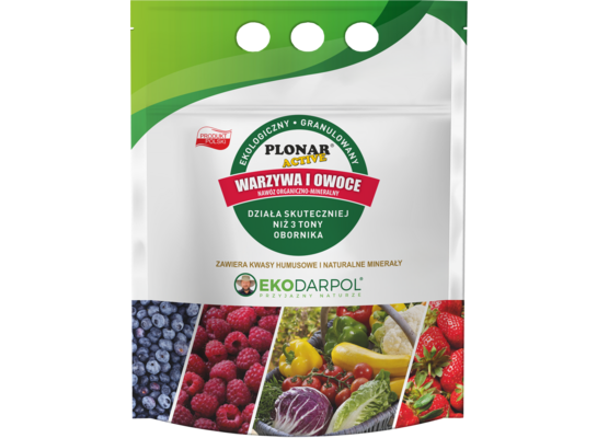 Nawóz do warzyw i owoców PLONAR ACTIVE+ 3 kg Ekodarpol