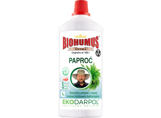 Nawóz Biohumus EXTRA paproć 1 l Ekodarpol