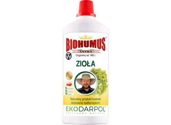 Nawóz Biohumus Extra zioła 1 l Ekodarpol