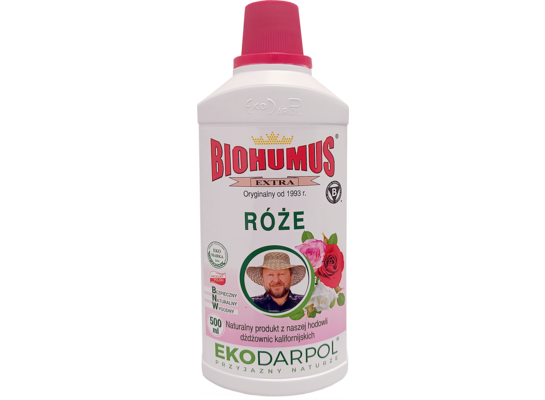 Nawóz Biohumus Extra róża 0,5 l Ekodarpol