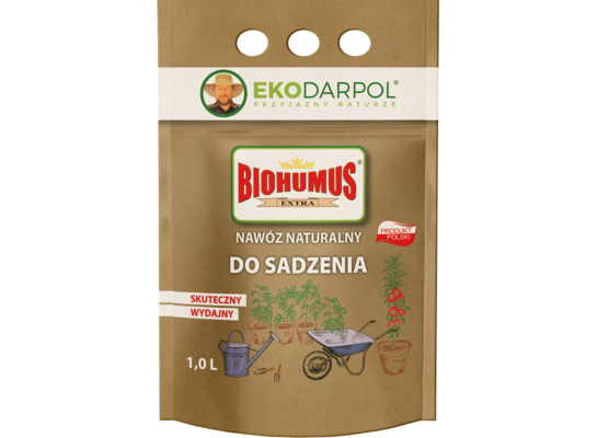 Nawóz Biohumus Extra sypki do sadzenia 1 l Ekodarpol