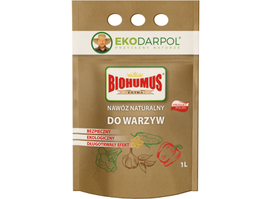 Nawóz Biohumus Extra sypki do warzyw 1 l Ekodarpol