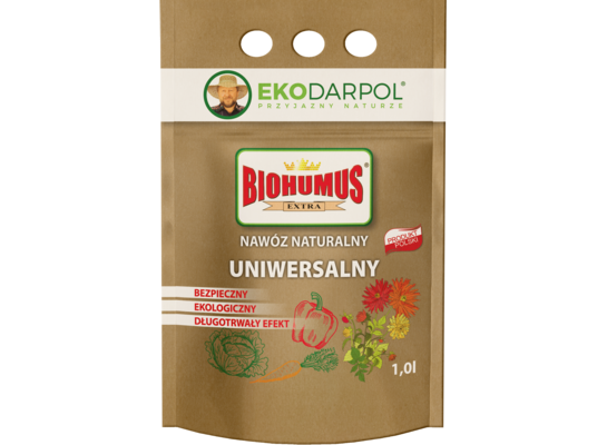 Nawóz Biohumus Extra sypki uniwersalny 1 l Ekodarpol