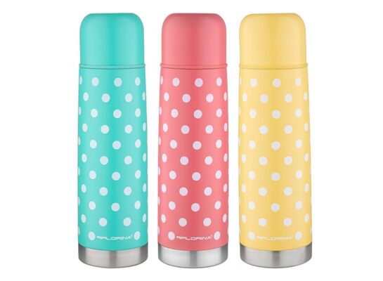 Termos nierdzewny DOTS 1 l mix kolorów