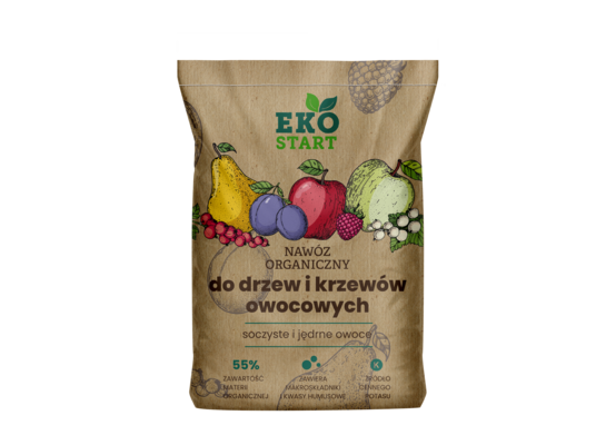 Nawóz do drzew i krzewów owocowych worek papierowy 5 kg EkoStart
