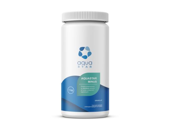 Środek do obniżania Ph wody aquastar minus 1 kg