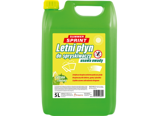 Letni płyn do spryskiwaczy SUMMER SPRINT cytryna z limonką 5 l