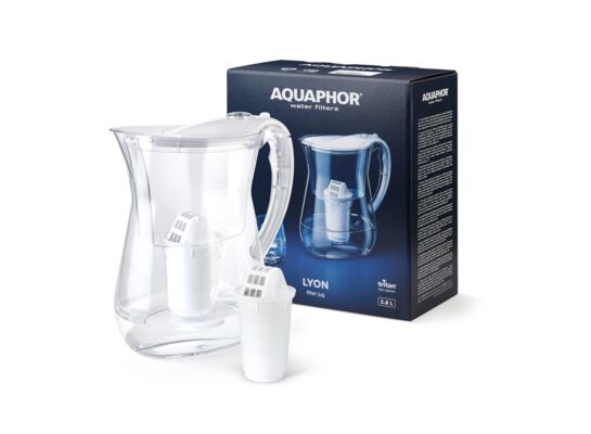 Dzbanek filtrujący Lyon 3,8 l z wkładem A5 biały AQUAPHOR
