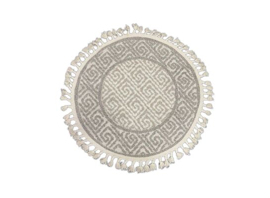 Dywan Jardin okrągły 120 cm szary