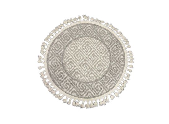 Dywan Jardin okrągły 100 cm szary