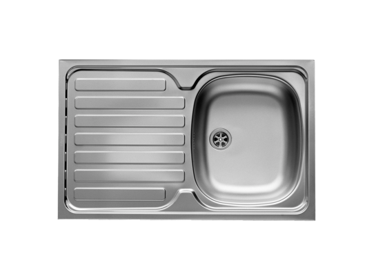 Zlewozmywak INTL 80 x 50 cm odwaracany gładki Pyramis