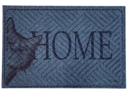 Wycieraczka materiałowa Home 40 х 60 cm niebieski