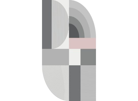 Dywan Oslo nowoczesny 80 x 150 cm wielokolorowy wz2