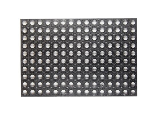 Wycieraczka gumowa czarny 40 x 60 cm czarny