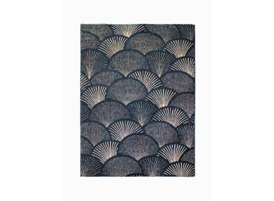 Dywan Sofia 160 x 230 cm pawie oko granatowy