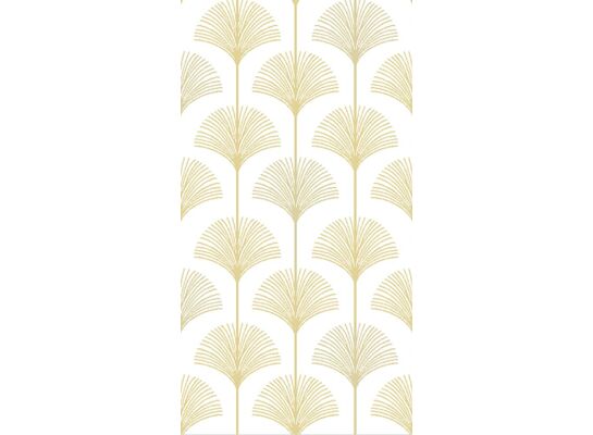 Dywan Sofia 80 x 150 cm dmuchawce biało-złoty