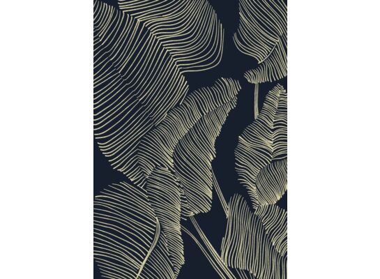 Dywan Sofia 160 x 230 cm pióra ciemnoniebieski