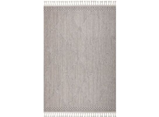 Dywan prostokątny Jardin 120 x 170 cm szary