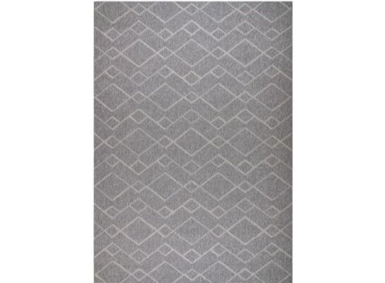 Dywan prostokątny Jardin 80 x 150 cm szary