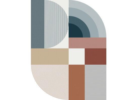 Dywan Oslo nowoczesny 120 x 160 cm wielokolorowy wz1