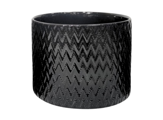 Osłonka ceramiczna Kali S 12 cm czarny