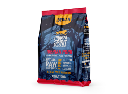 Karma sucha dla psa Iberian Pork 1 kg Primal Spirit