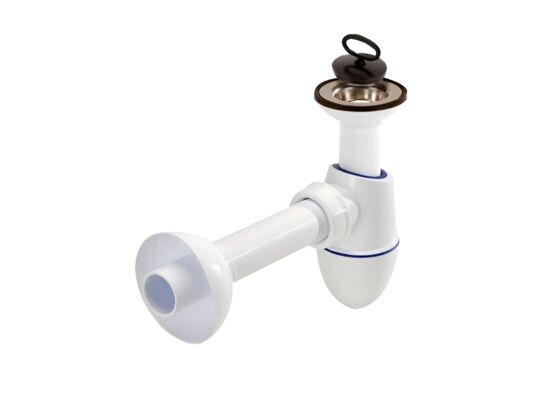 Syfon umywalkowy ze zintegrowanymi uszczelkami EASYPHONE