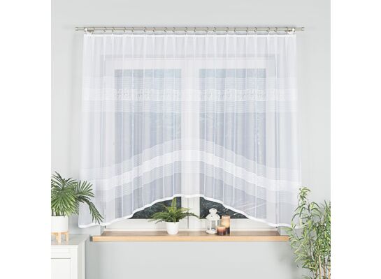 Firana żakardowa Klaudyna 160 x 300 cm biały