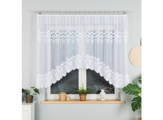 Firana żakardowa Daria 160 x 400 cm biały