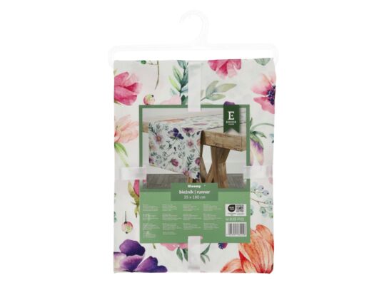 Bieżnik Bloomy 180 x 35 cm polne kwiaty wielokolorowy