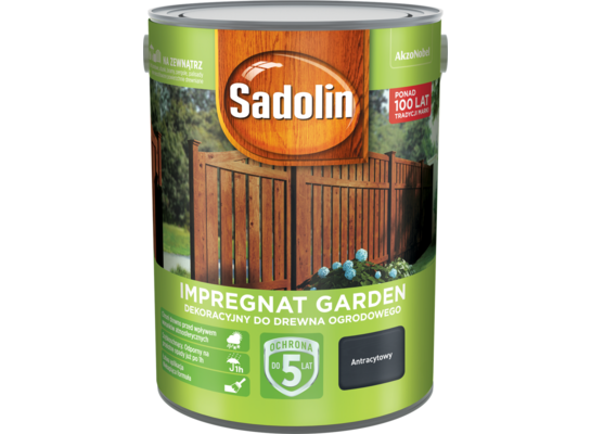 Impregnat dekoracyjny do drewna ogrodowego Garden Jasna Sosna 5 l Sadolin