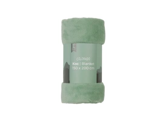 Koc Colorado 150 x 200 cm zielony