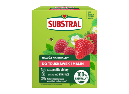 Naturalny nawóz DO TRUSKAWEK I MALIN 650 g SUBSTRAL