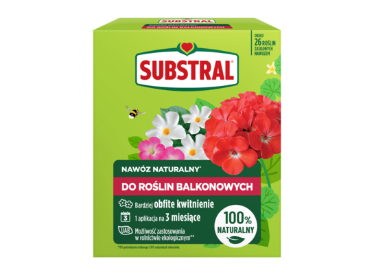 Naturalny nawóz DO ROŚLIN BALKONOWYCH 650 g SUBSTRAL