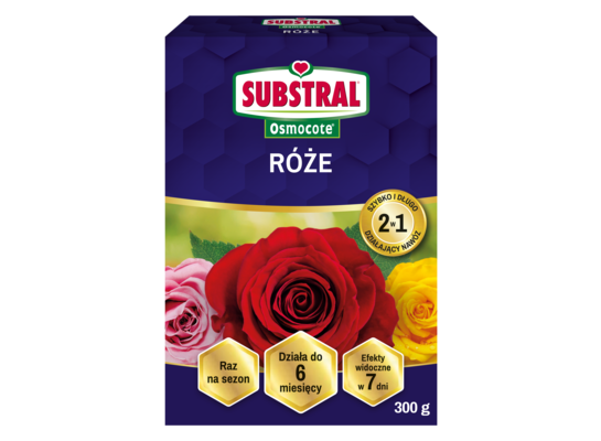 Nawóz OSMOCOTE 2w1 RÓŻE 300 g SUBSTRAL