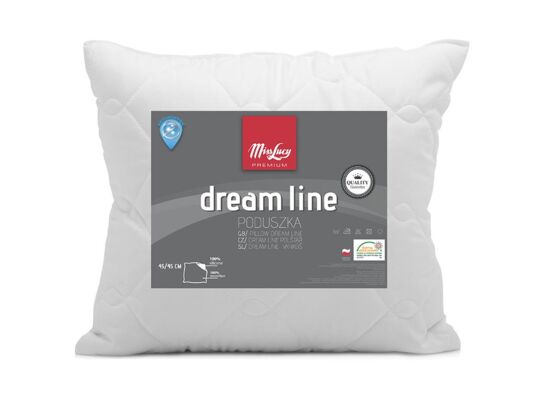 Poduszka SILIKON DREAM LINE biała 45x45cm 0,4kg