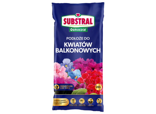 Gotowe podłoże Osmocote DO KWIATÓW BALKONOWYCH 20 l SUBSTRAL