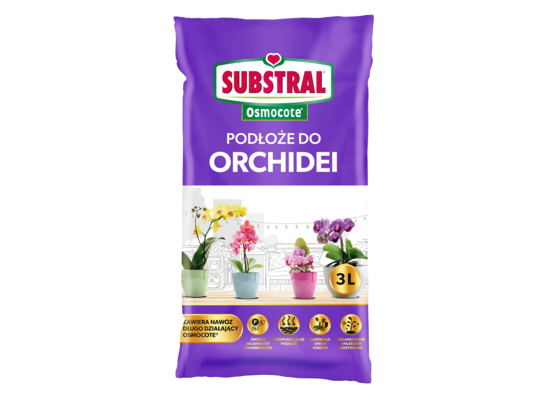 Gotowe podłoże Osmocote DO ORCHIDEI 3 l SUBSTRAL