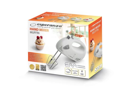 Mikser ręczny Muffin 150 W mix kolorów Esperanza