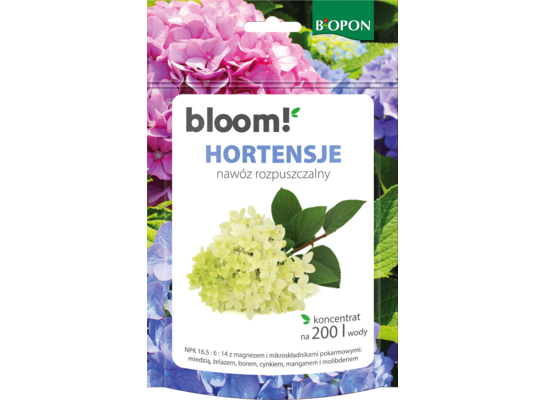 Koncentrat do nawożenia hortensji 200 g BOPON BLOOM!