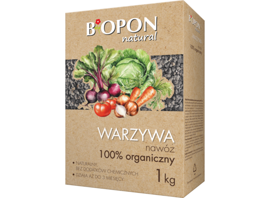 Nawóz do warzyw 100% organiczny 1 kg BOPON Natural
