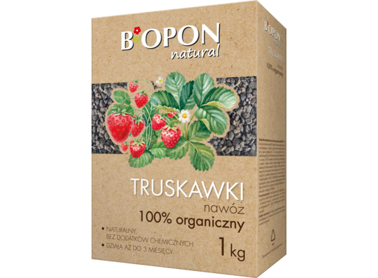 Nawóz do truskawek 100% organiczny 1 kg BOPON Natural