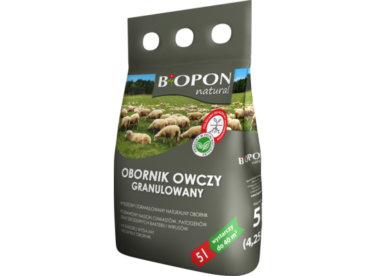 Obornik granulowany owczy 5 l BOPON Natural