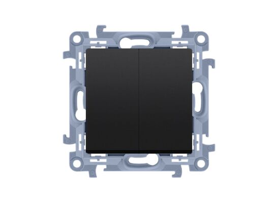 Łącznik podwójny czarny ŁP-2 SIMON10