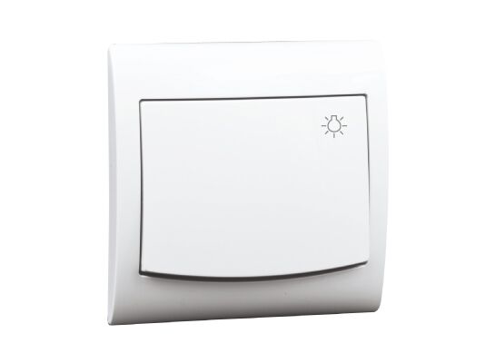 Łącznik światło ŁP-5V biały VEGA Polmark