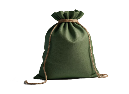 Worek jutowy 250 g 60 x 80 cm zielony