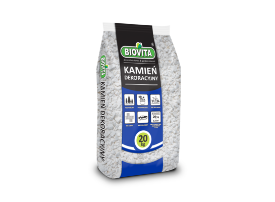 Grys Extra White Thassos 8 - 16 mm 20 kg a`60 Biovita
