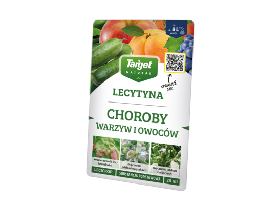 Środek na choroby warzyw i owoców lecytyna 25 ml Target Natural