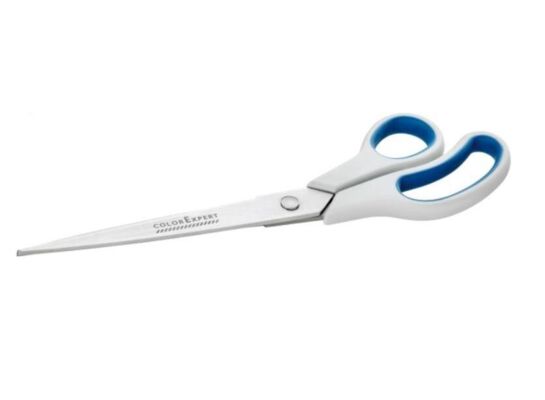 Nożyczki do tapet 2K niebieskie 28 cm SST